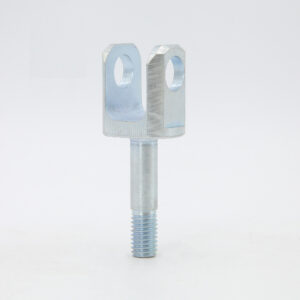 1020 white zinc clevis