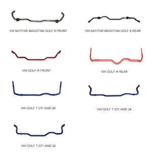 ALL VW GOLF SWAY BAR