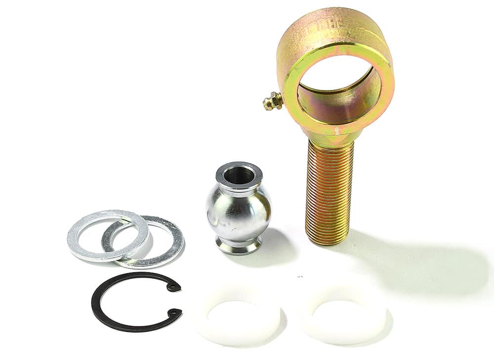 Delrin POM Bushing Rebuid Kit SYZ Rod Ends Delrin bushing joint rebuild kit with snap ring and steel ball