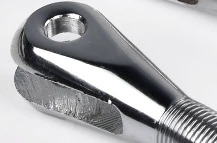 Hard chrome plating polishing