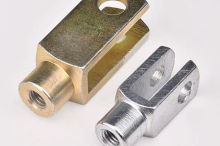 White and yellow zinc plating