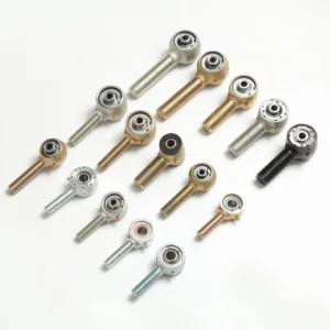 Various johnny joints arranged in three aligned rows