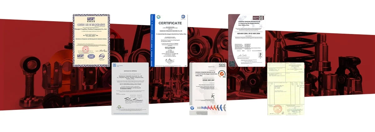 aboutuscertification  SYZ Rod Ends