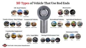 10 types of vehicle that use rod ends SYZ Rod Ends 10 types of vehicle that use rod ends