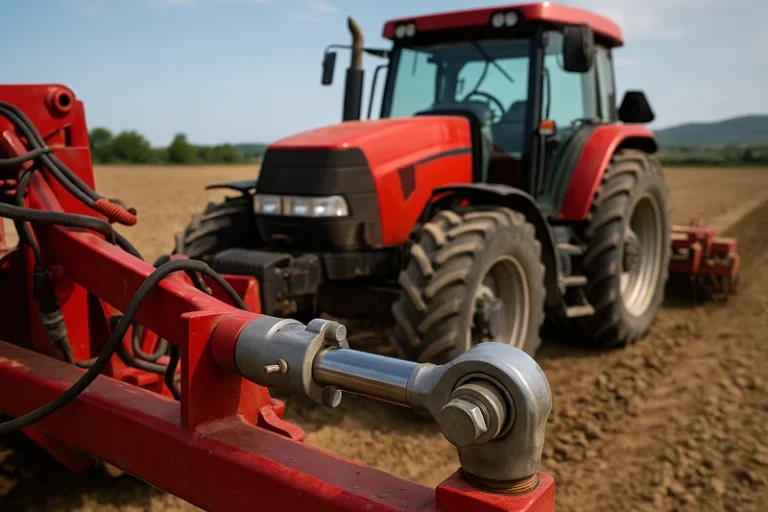 Agricultural Machinery Hydraulic Cylinder Connection SYZ Rod Ends Hydraulic cylinder linkage on farm equipment