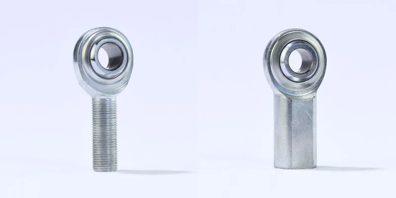 a male and a female heim joint SYZ Rod Ends A male heim joint and a female heim joint