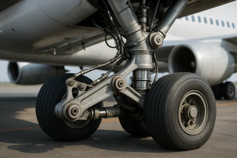 aerospace landing gear mechanisms SYZ Rod Ends Landing gear system supported by aerospace rod ends