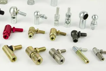Ball joint linkage parts arranged in rows
