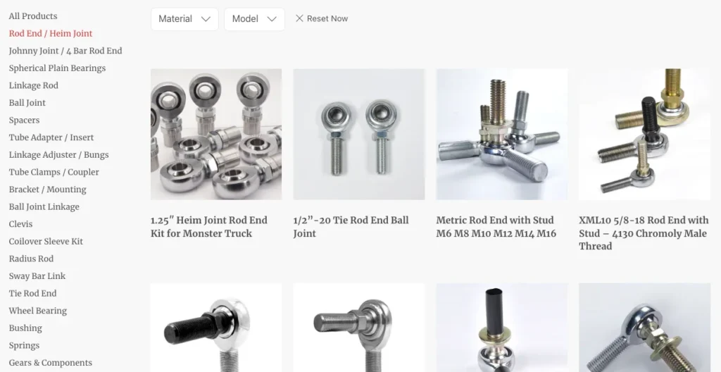 filtering for rod ends category SYZ Rod Ends