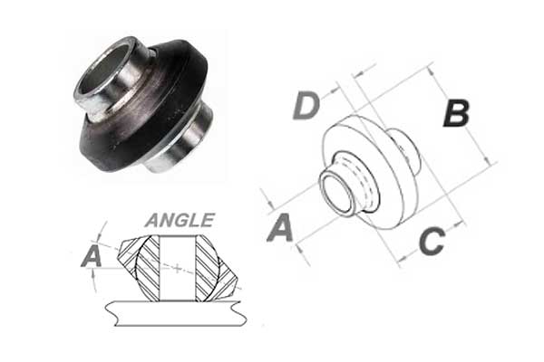 SYZHSB Shoulder Design SYZ Rod Ends SYZ-HSB Shoulder Design