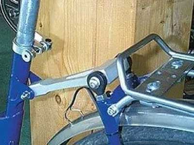 plastic rod end on bicycle rear swing arm SYZ Rod Ends plastic rod end on bicycle rear swing arm