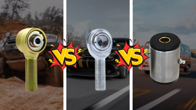 Johnny Joint Vs. Heim Joint Vs. Bushing