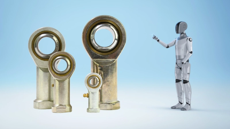 SI-TK series rod ends and a humanoid robot