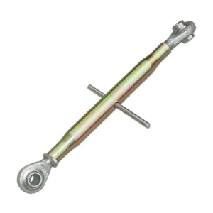 A tractor top link with rod ends