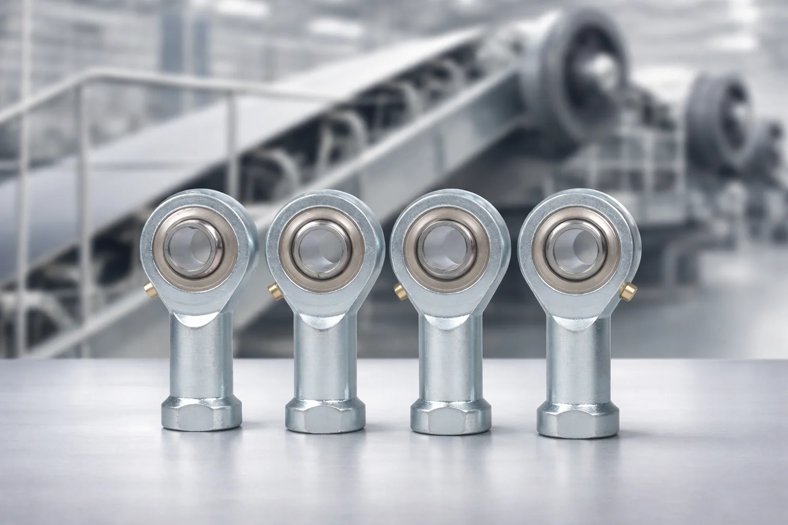 Rod Ends for Conveyor Belt Tensioning Systems