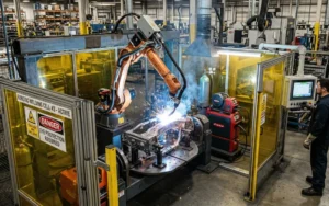 Robotic welding cell