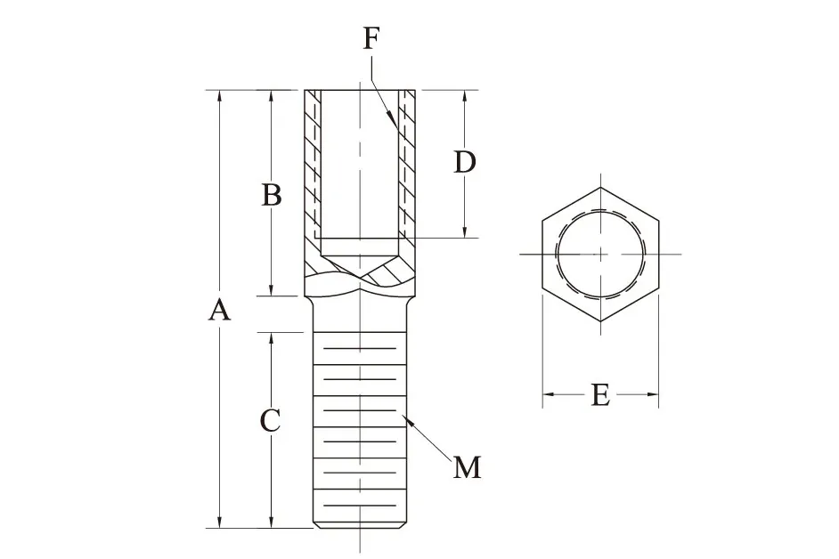 Linkage adjuster technical drawing
